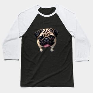 Pug Lover Baseball T-Shirt